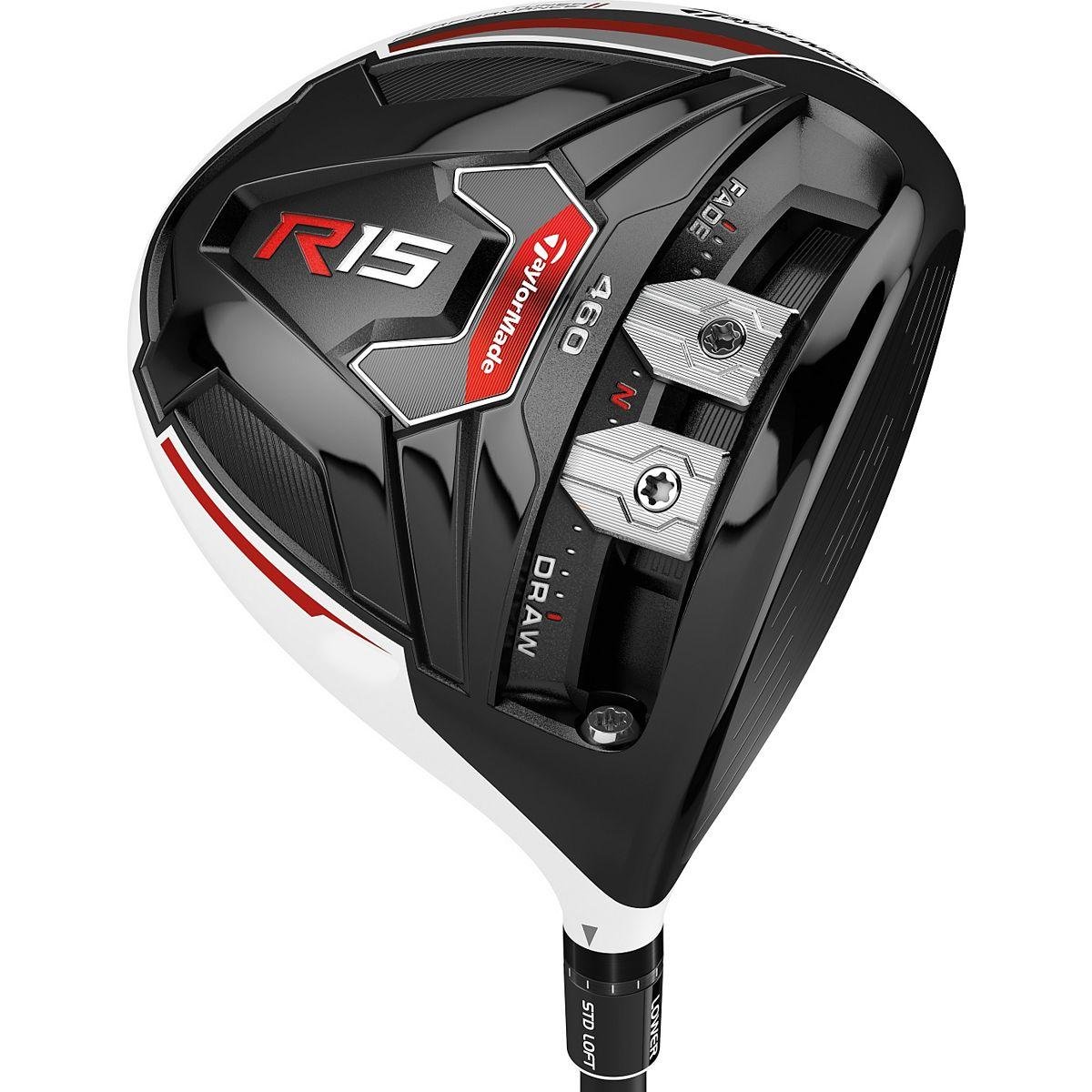 Amazon.co.jp: テーラーメイドr15 430 ccホワイトドライバー、9